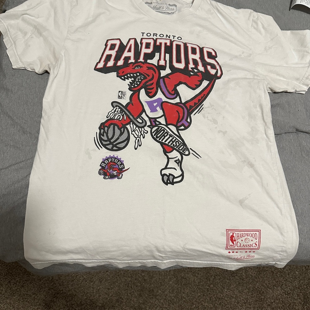 Mitchell & Ness Hardwood Classics White T-Shirt